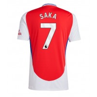 Arsenal Bukayo Saka #7 Domáci futbalový dres 2024-25 Krátky Rukáv